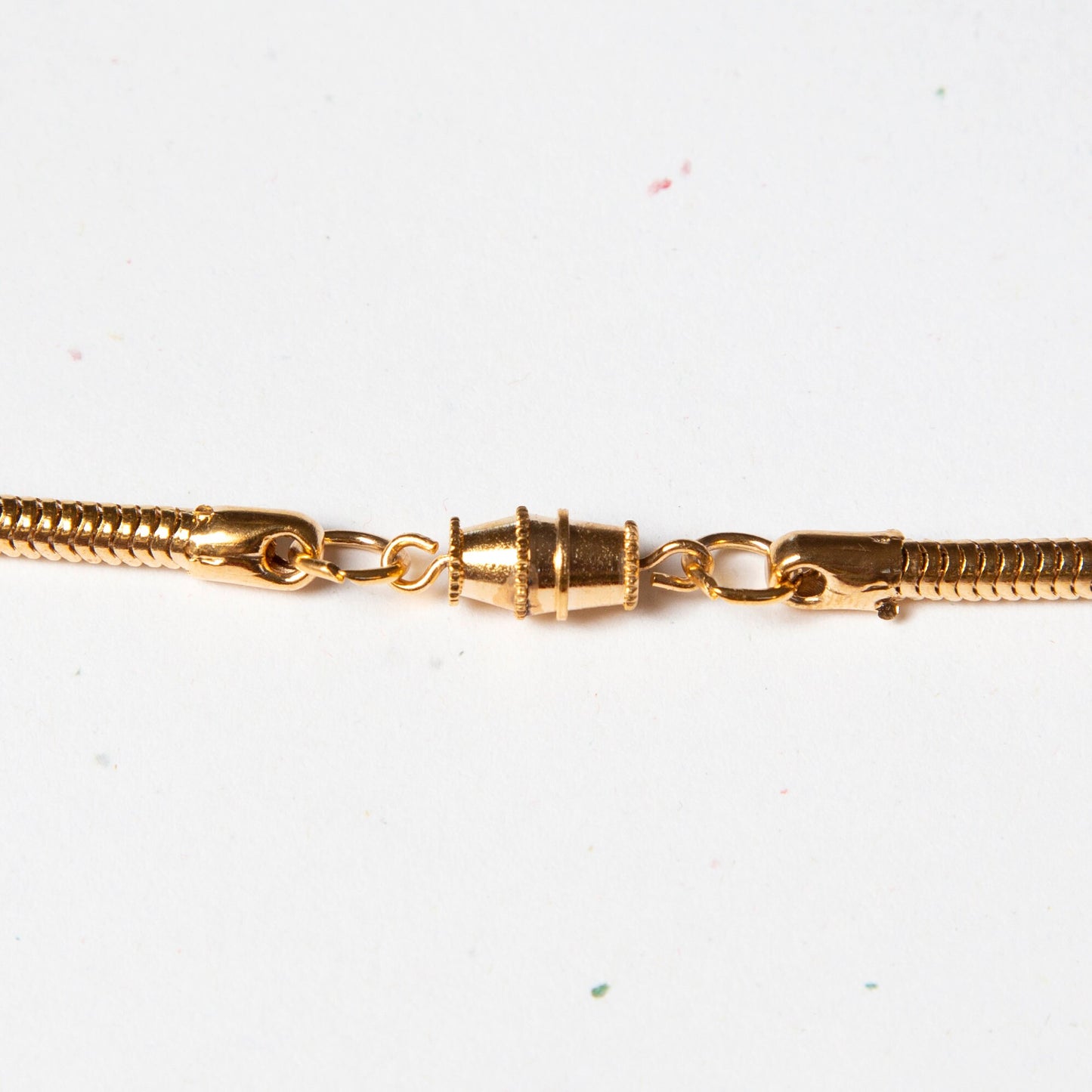 Vintage Gold Snake Chain Necklace