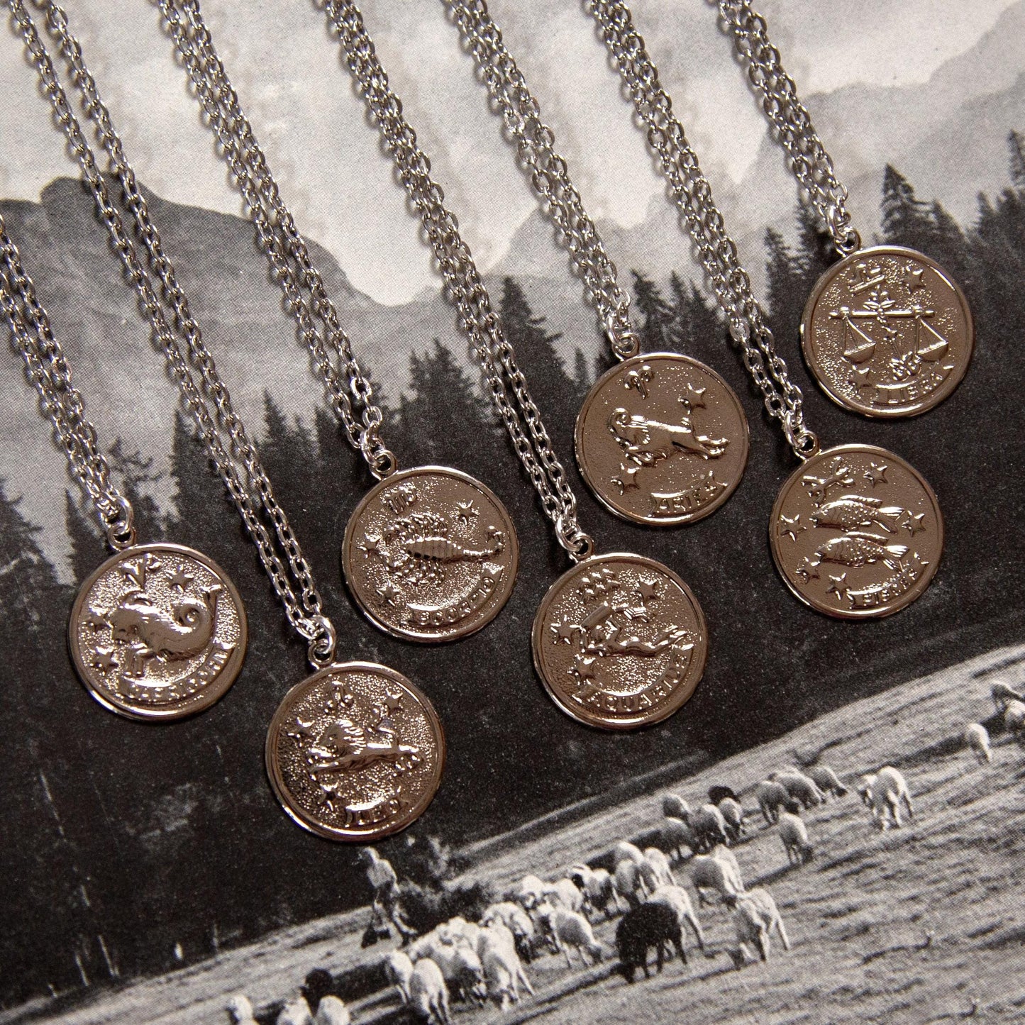 Vintage Zodiac Necklace