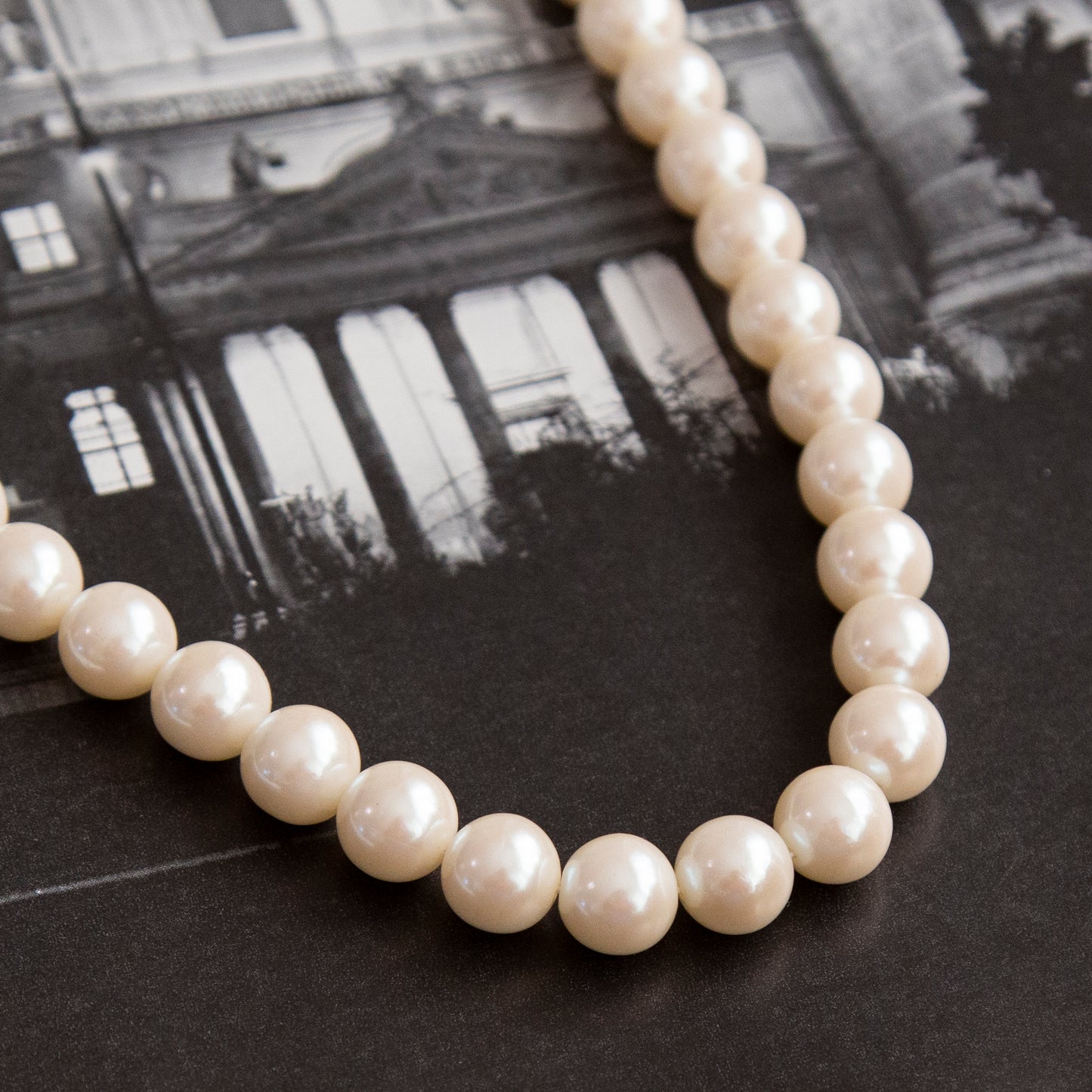 Vintage Chunky Pearl Necklace