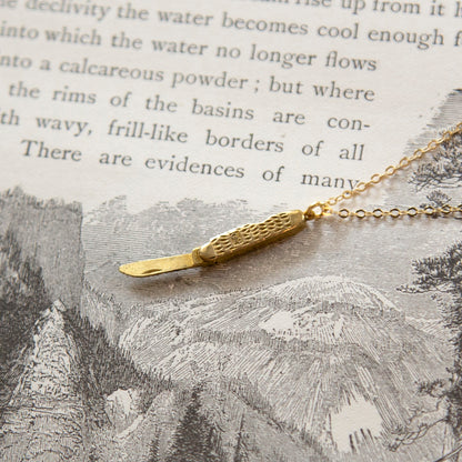 Vintage Pocket Knife Charm Necklace