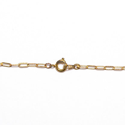 Vintage Mini Paperclip Chain Necklace