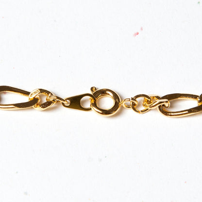 Vintage Gold Figaro Chain Necklace
